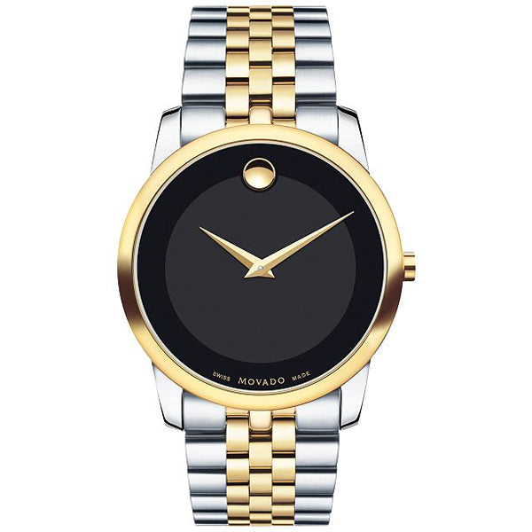 Movado two tone mens watch best sale