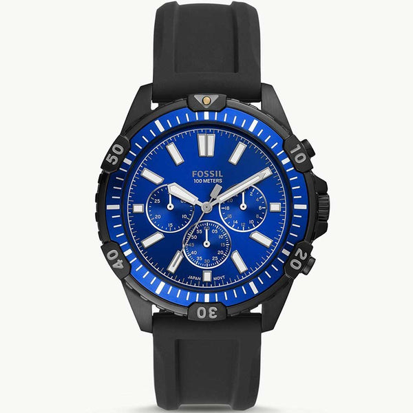 Fossil silicone watch best sale