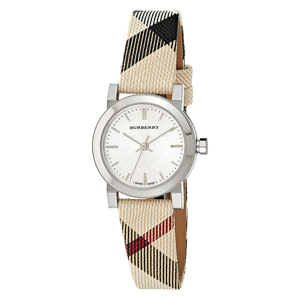 Burberry women's leather watch best sale