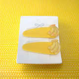 Cute Yellow Banana Baby Hair Clip (Set of 2) - HP-17