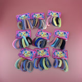 Girls Hair Ties Multi color ( Set of 6 ) - P04