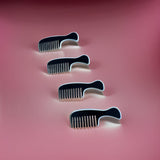 Hair Brush Clip Black (Set of 4) - HP-02#01